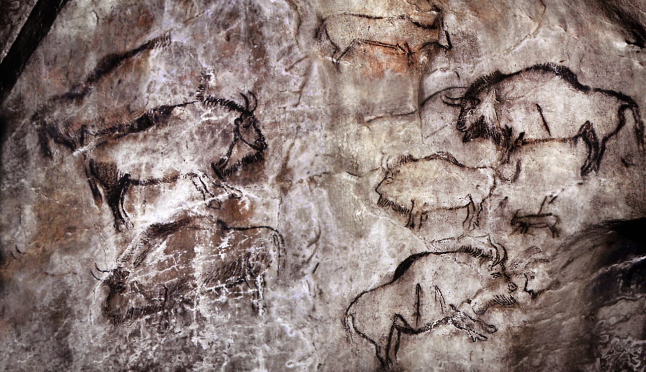 Bradshaw Foundation Bison Rock Art Cave Painting Niaux France