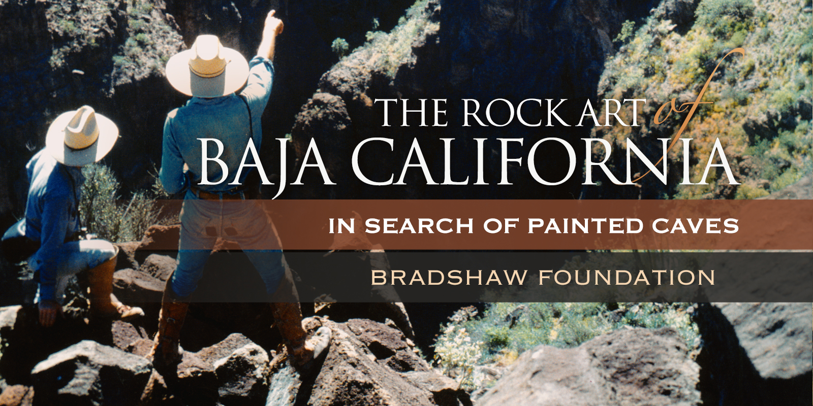 Rock Cave Art Paintings Baja California Peninsula Mexico California