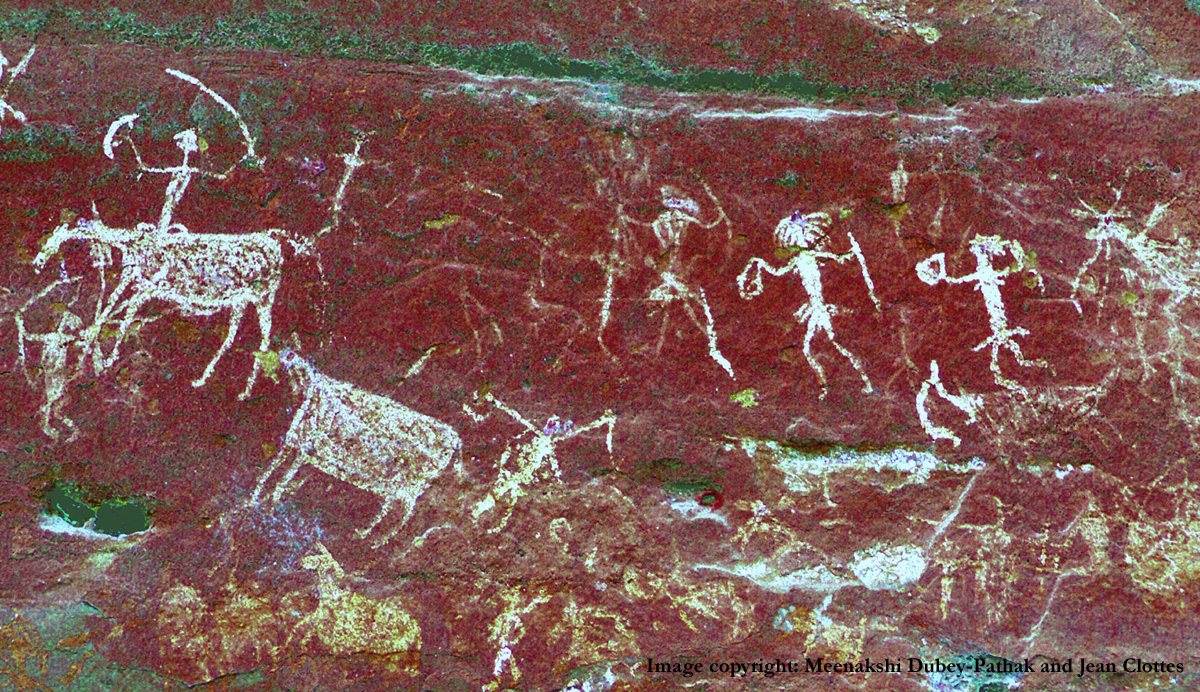 The rock art of India