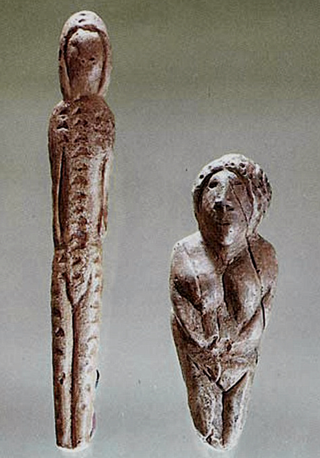 Mal'ta and Buret figurine sculptures Image: Hermitage Museum, St Petersburg