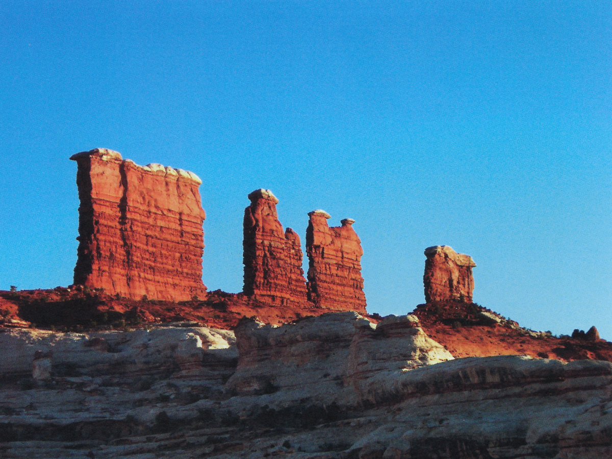 Chocolate Drops Maze District of Canyonlands National Park Utah