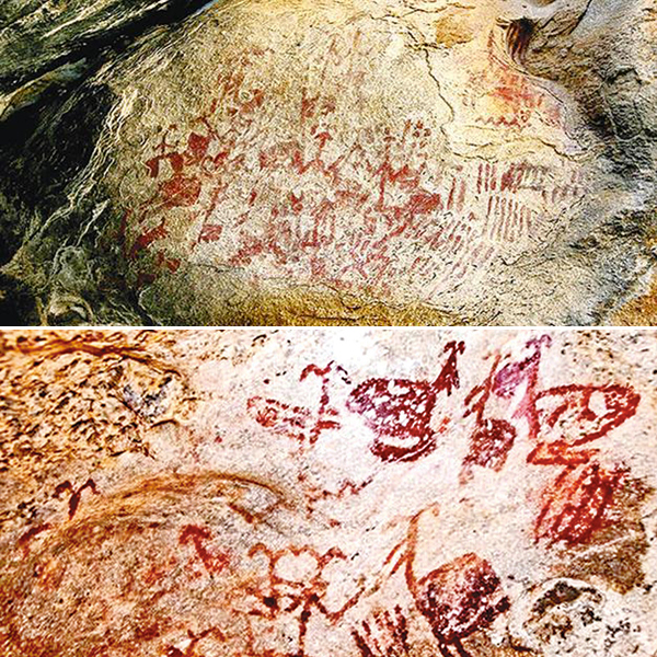 Antalya prehistoric rock paintings Mount Latmos Neolithic Chalcolithic age Turkey 