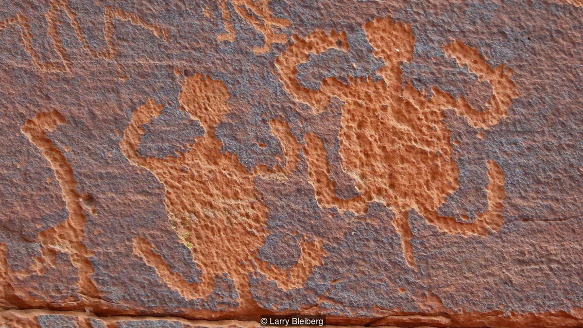 rock art calendar in Arizona which marks the passing of the seasons.