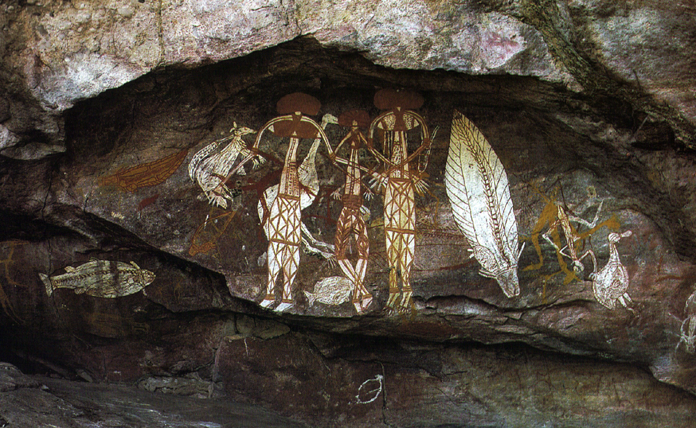 Rock Art from Arnhem Land in Australia