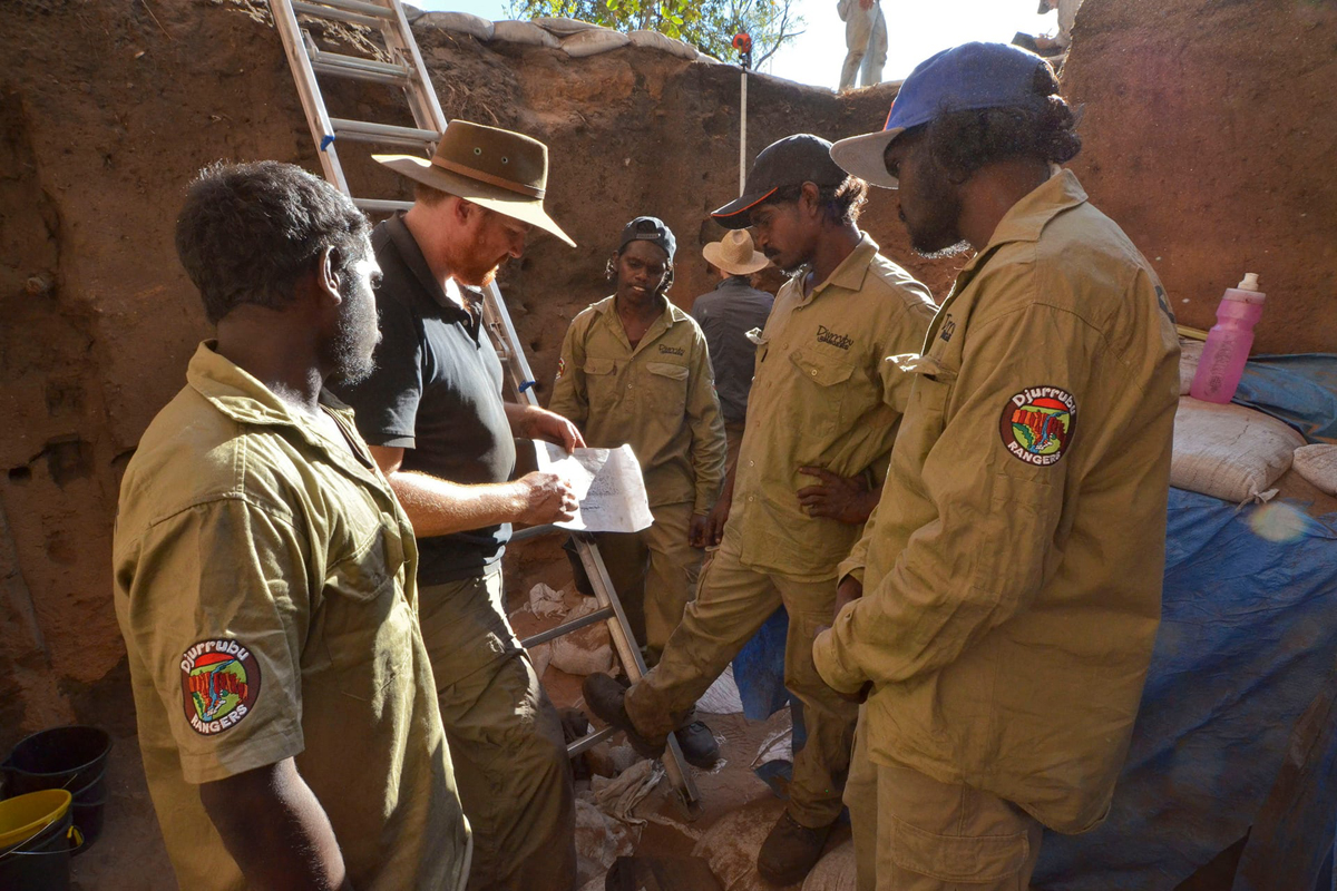 Evidence of Aboriginal habitation up to 80,000 years ago, Australia