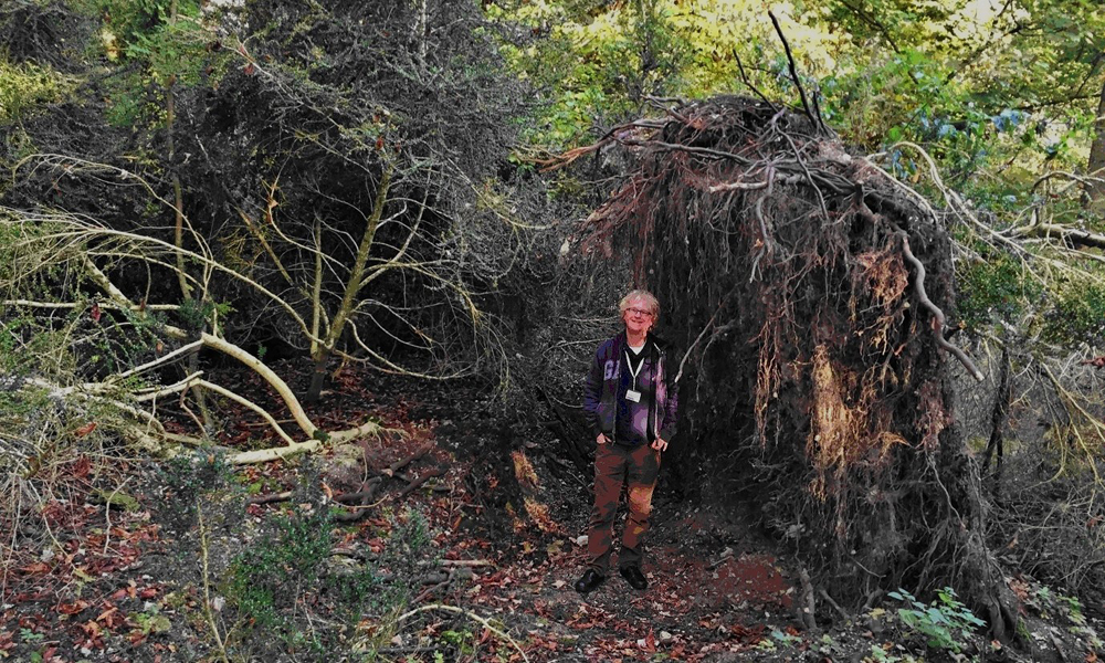 Archaeologist David Jacques, who leads the team digging at an encampment site called Blick Mead