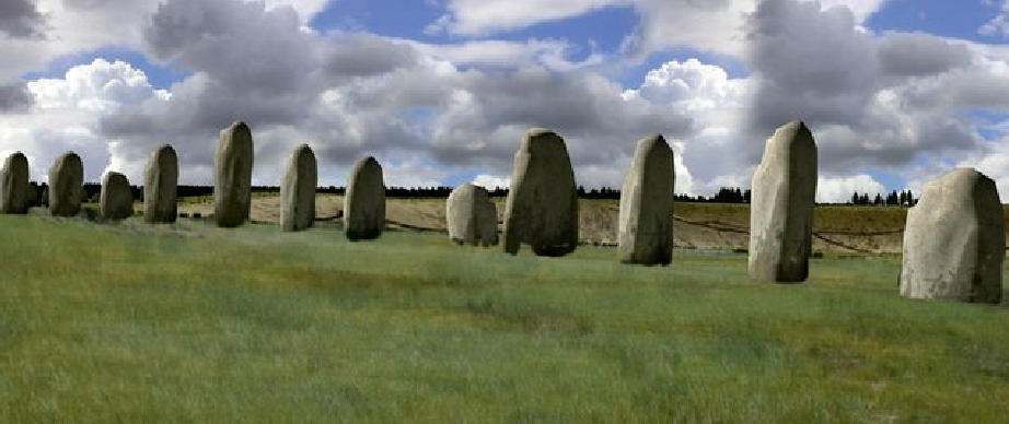 Discovery of megaliths near Stonehenge
