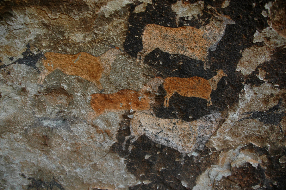 eland motif in the San rock art