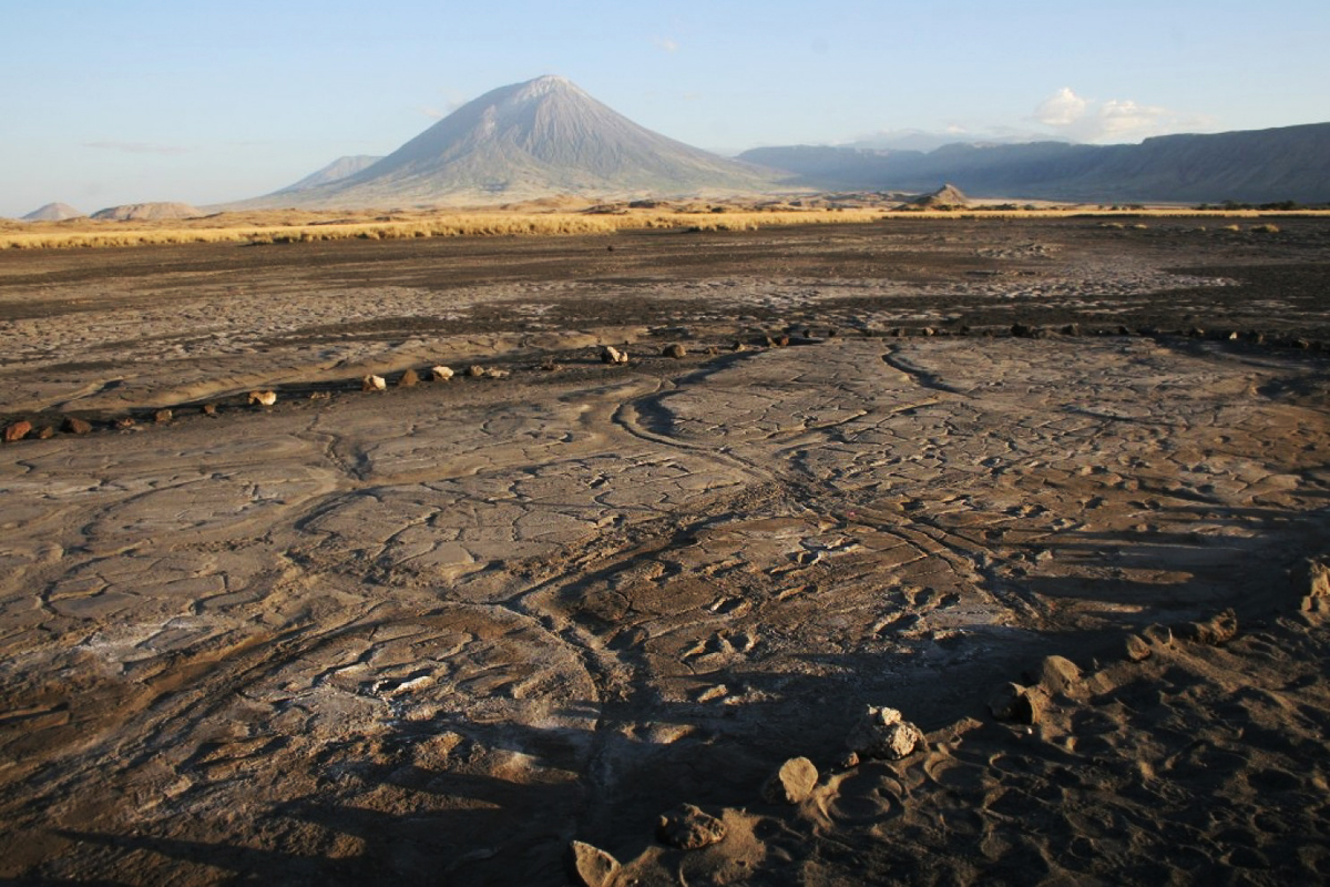 Ancient Engare Sero footprints of Tanzania