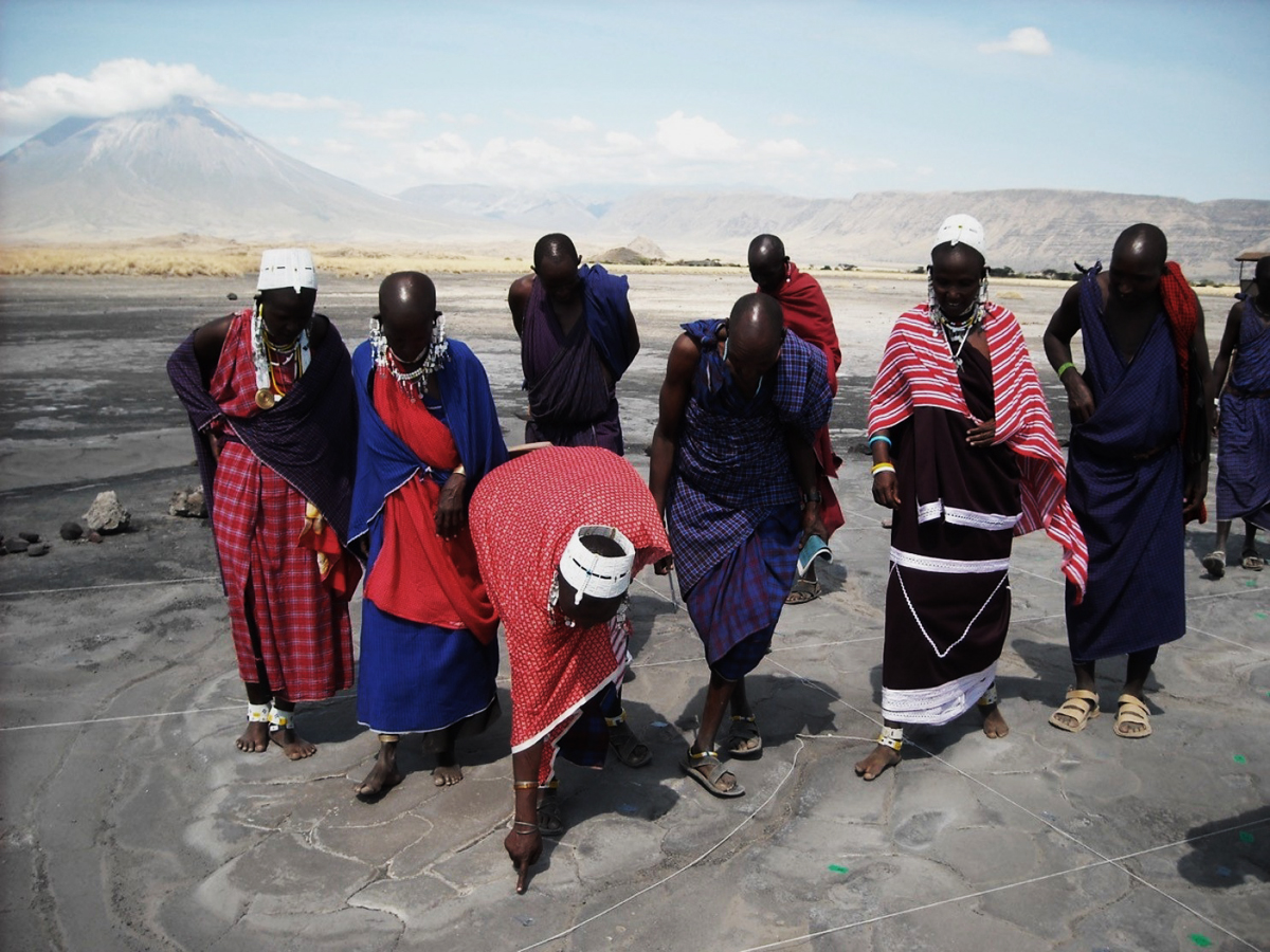 Ancient Engare Sero footprints of Tanzania