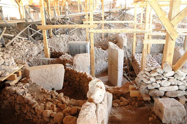 the sculptures of gobekli tepe in turkey