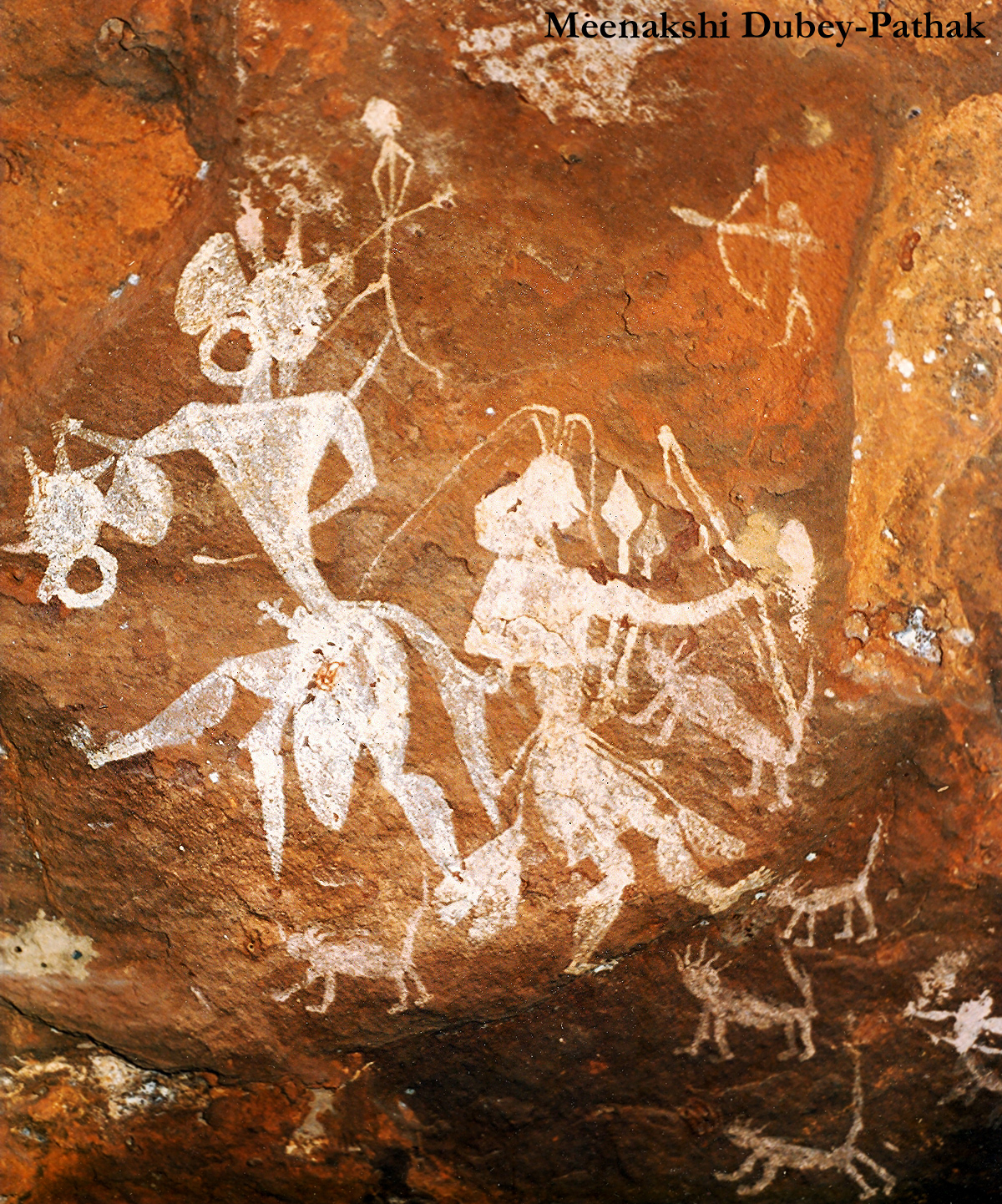 Headhunters of Pachmarhi rock art