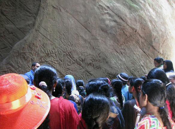 India's Edakkal Cave petroglyphs