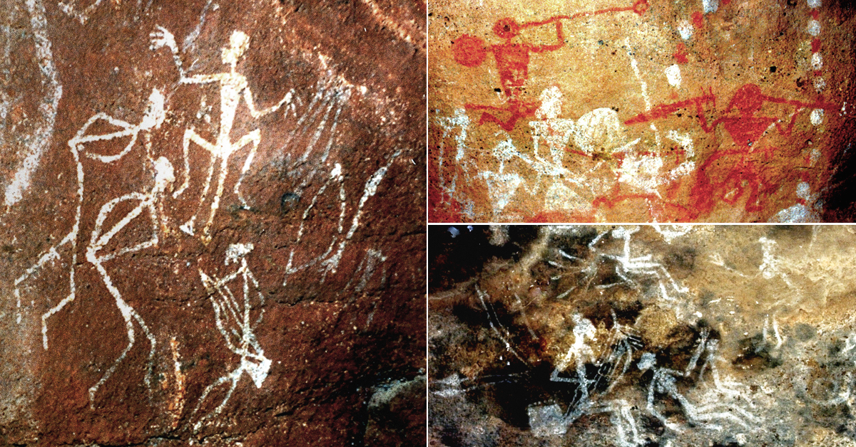 Musical depictions in Indian rock art