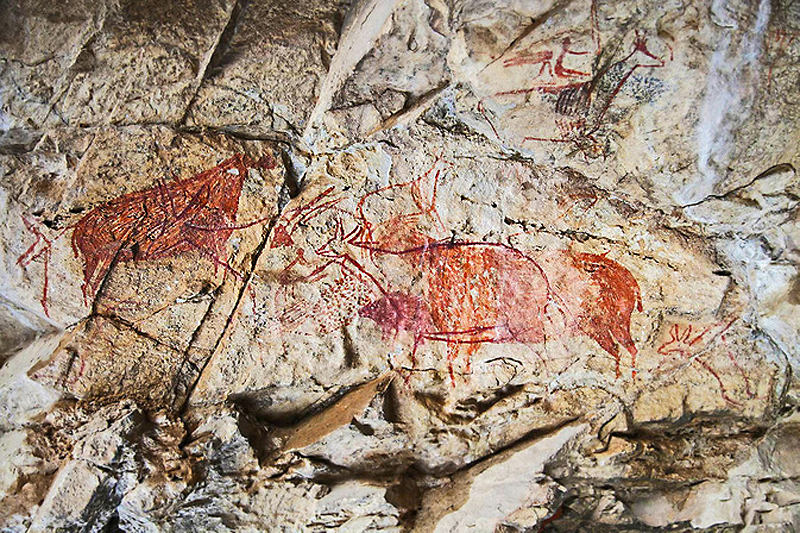 China's Jinsha River rock art