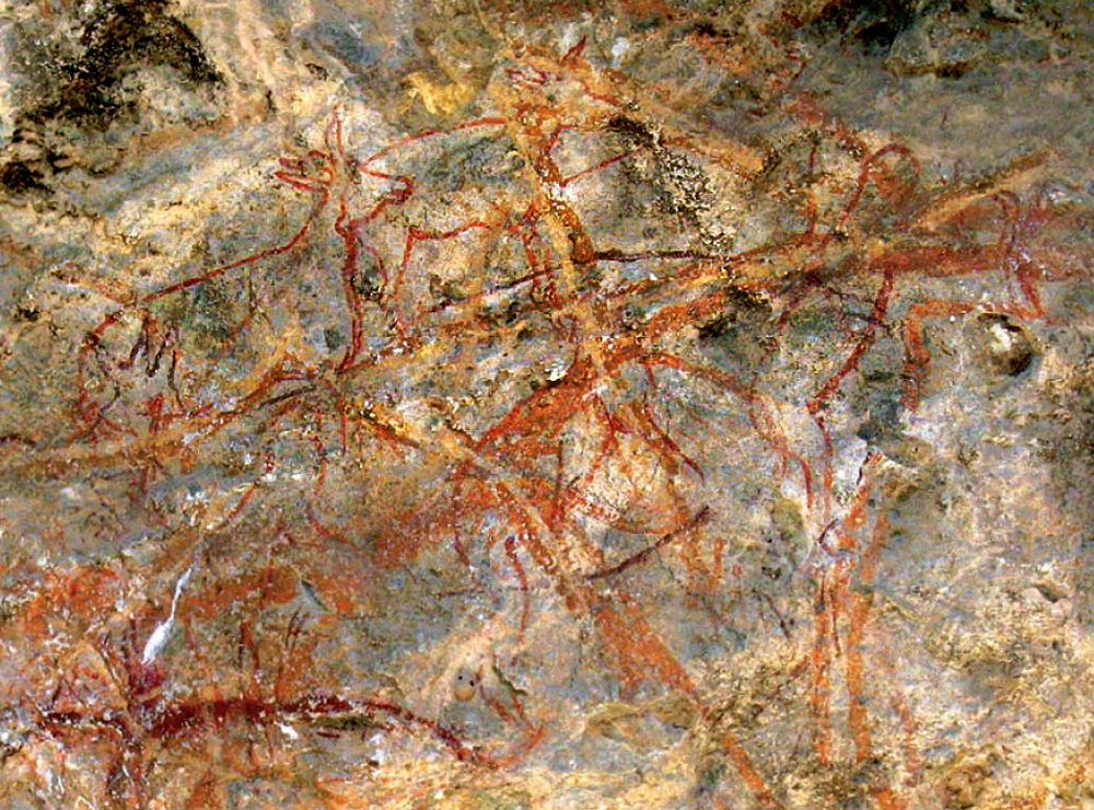 China's Jinsha River rock art