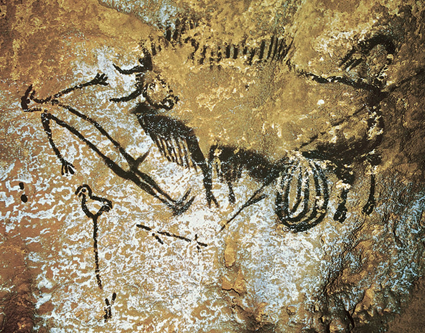 Lascaux rock art from the Shaft