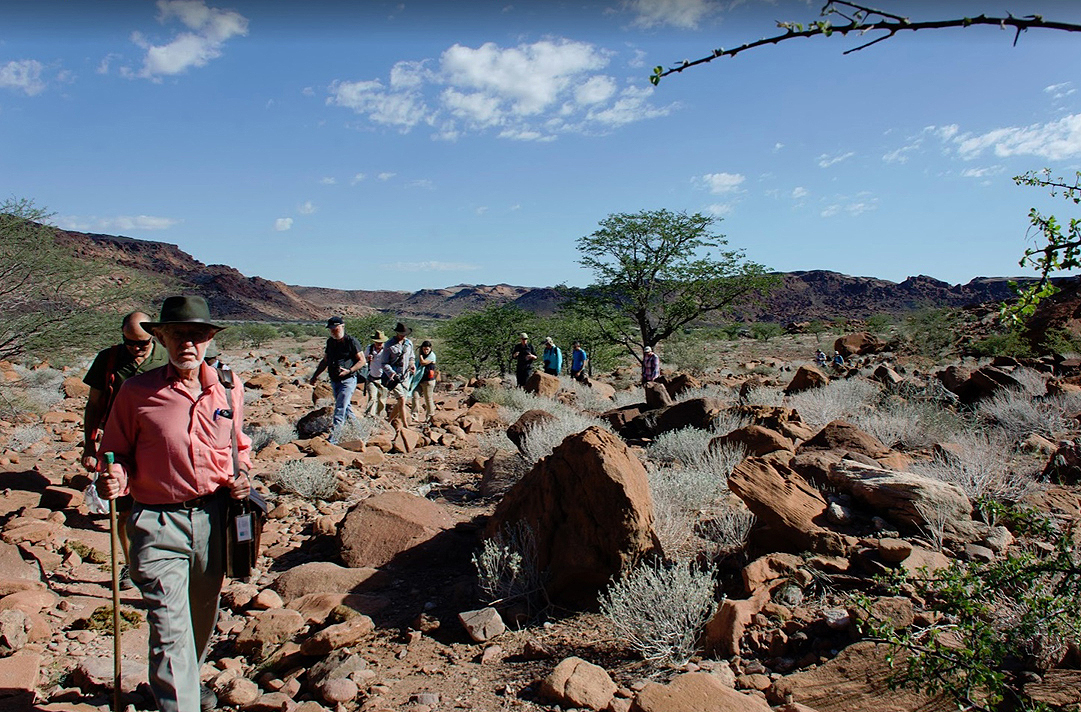 Namibia rock art Neville Agnew Getty archaeology petroglyphs Africa