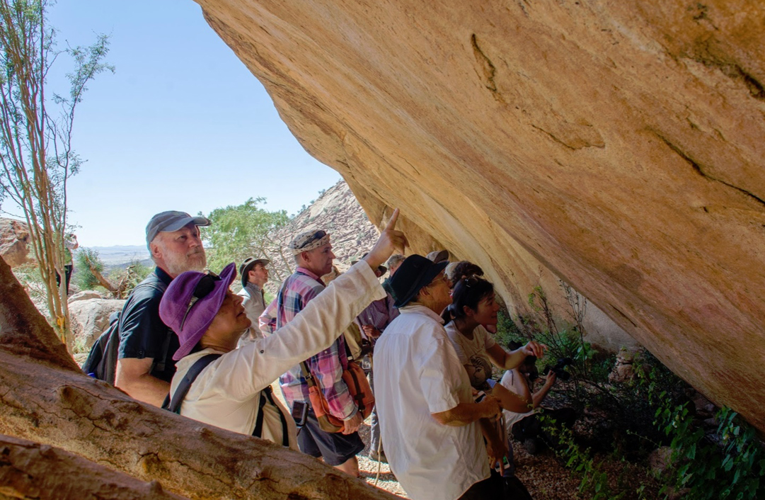 Namibia rock art Neville Agnew Getty archaeology petroglyphs Africa