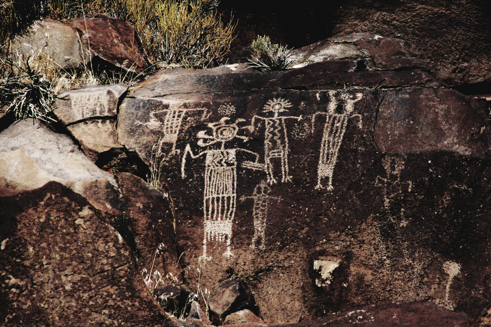 Coso petroglyphs of California