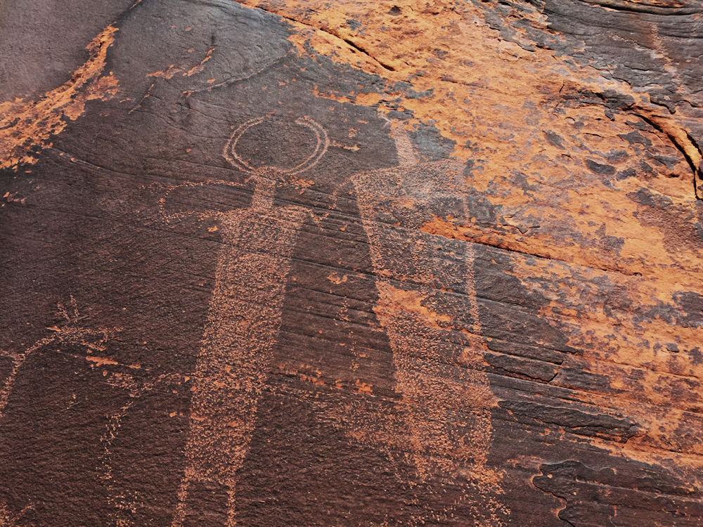 Rock art from Moab, United States