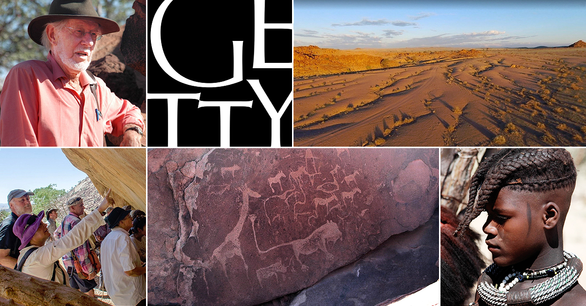 Getty Conservation Institute Namibia Rock Art Africa