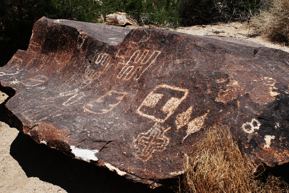 Rock art in Nevada