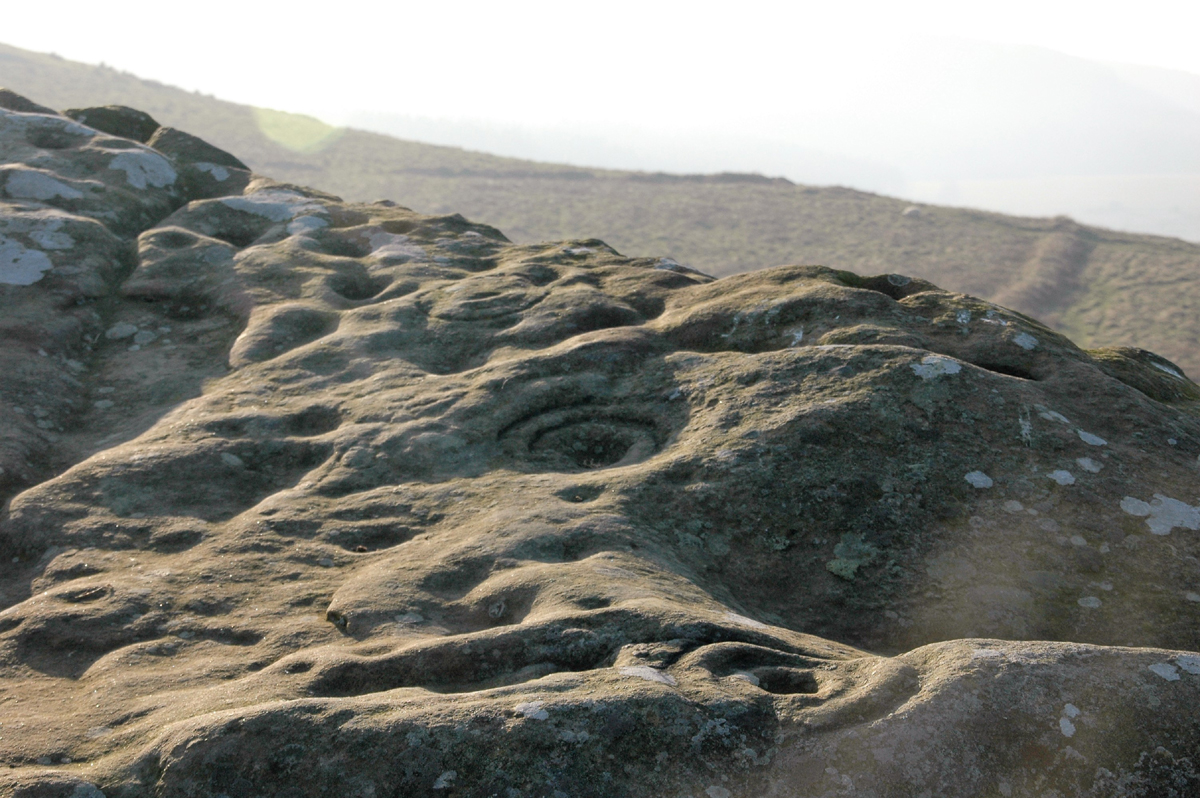 the rock art of Northumberland and the work of Dr Aron Mazel