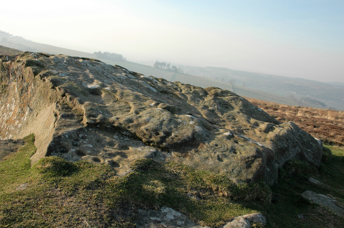 the rock art of Northumberland and the work of Dr Aron Mazel