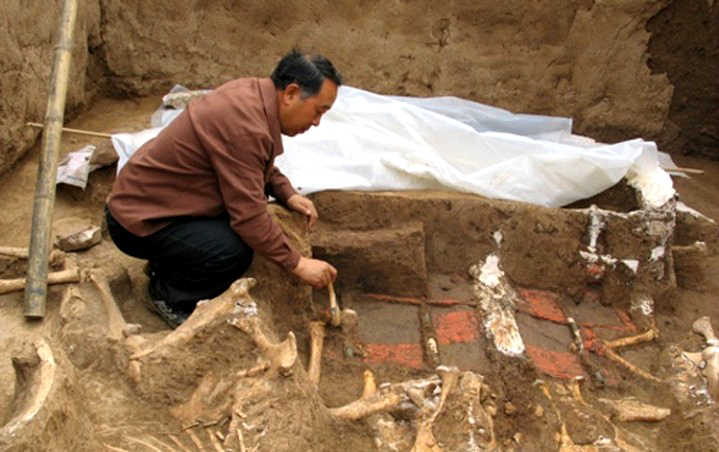 The further excavations in China