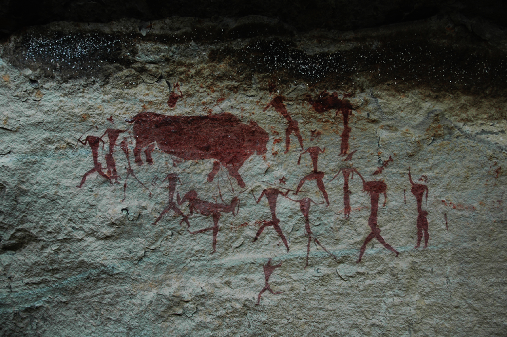 Rain animal in San rock art of southern Africa