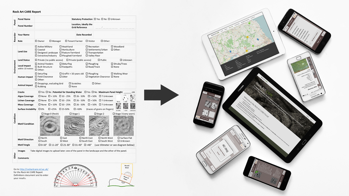 Rock Art Safeguarding: using a mobile app to get the job done. Aron Mazel & Myra Giesen