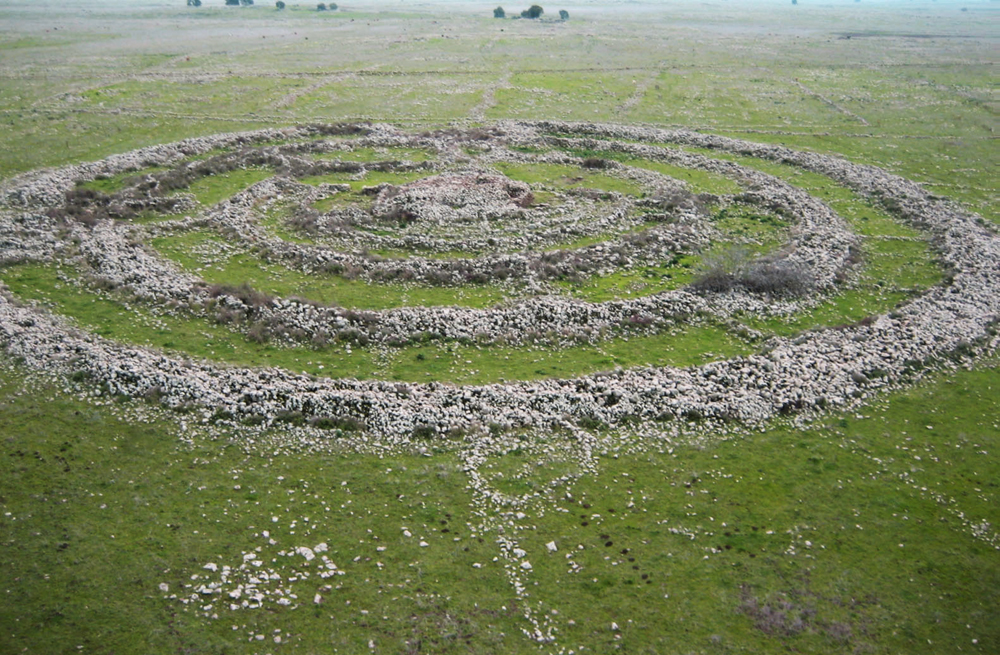 Prehistoric stone structure in the Middle East