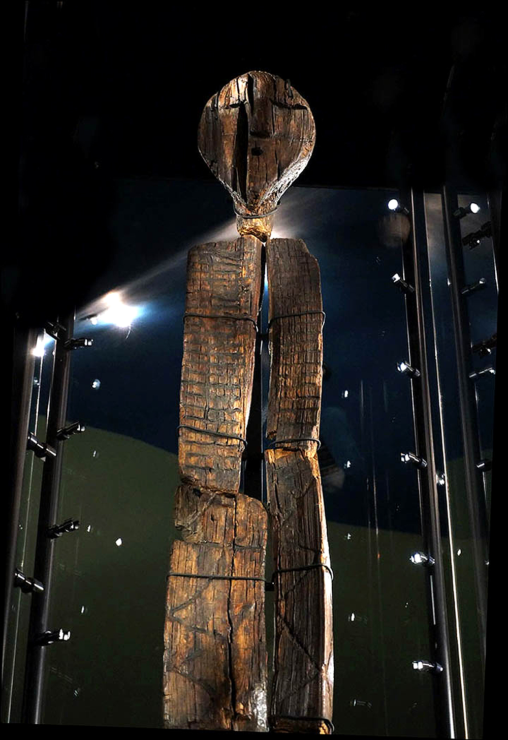 The wooden Shigir Idol of Siberia