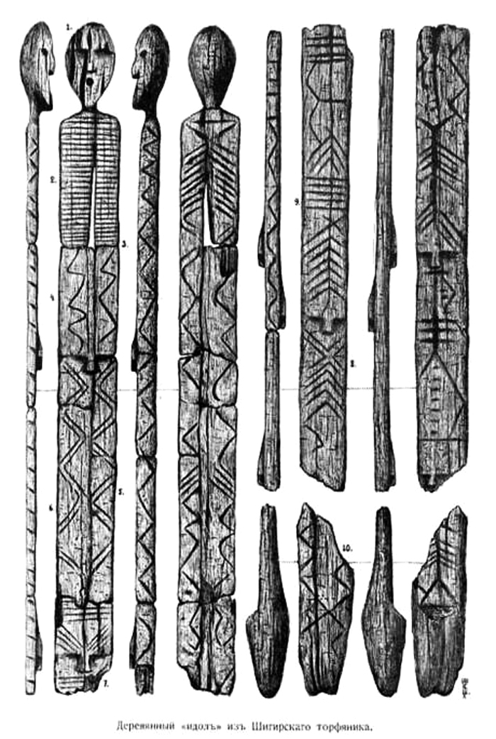 The wooden Shigir Idol of Siberia