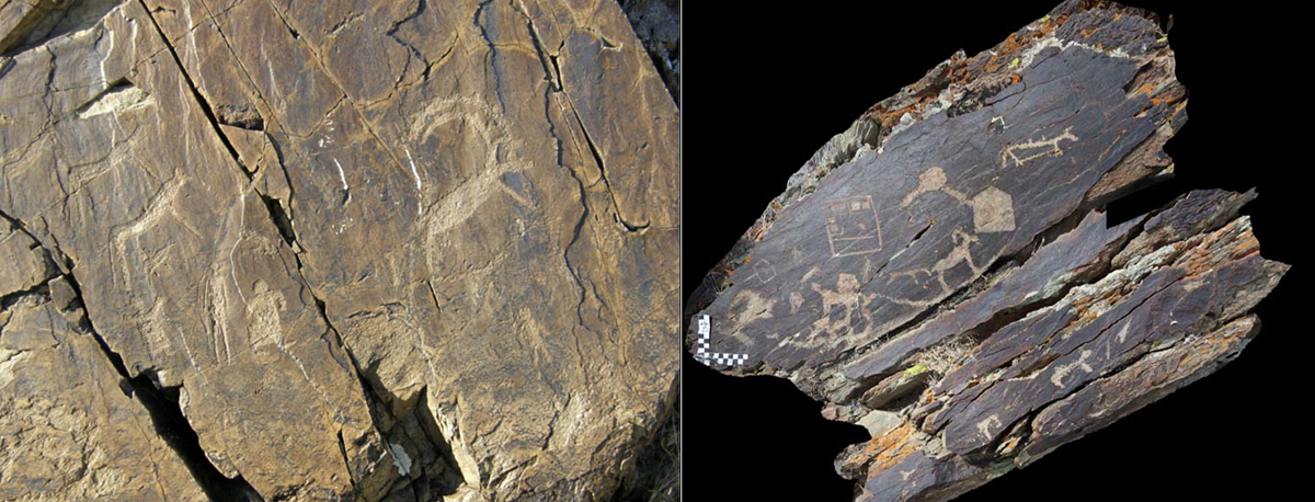 Discovery of petroglyph sequence at Kara Turug, Mongolia