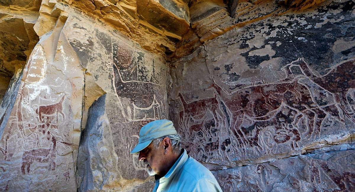 Taira Valley rock art of Chile