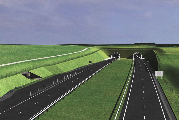planned tunnel under Stonehenge