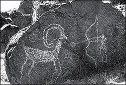 Hunting scene Yinshan Mountains Inner Mongolia