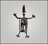 rock art engravings coso range america
