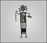 rock art engravings coso range america