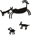 rock art engravings coso range america