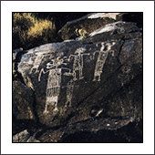 coso range california rock art america