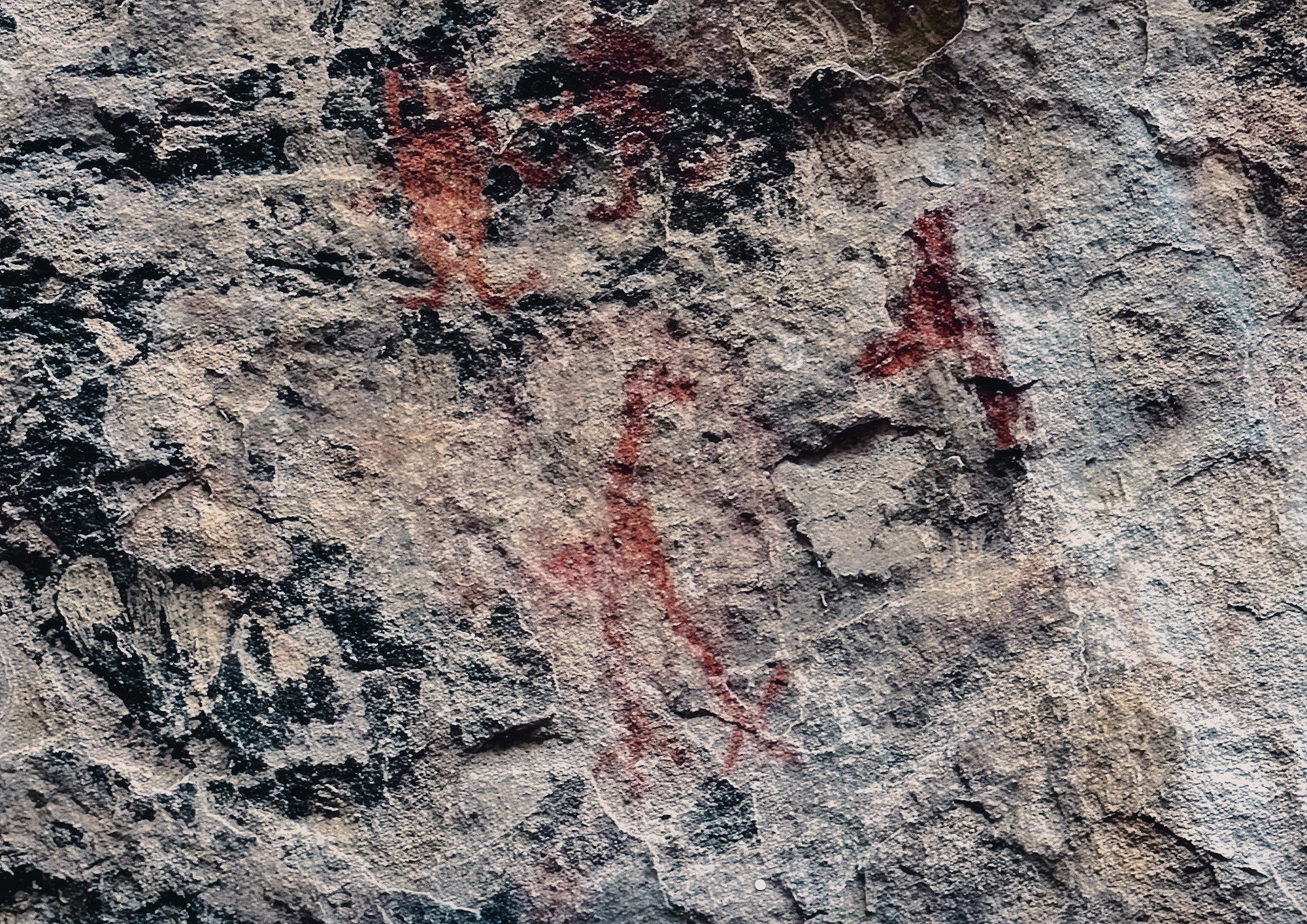 Rock Art Cave Art Cave Paintings Corinto Cave Gruta del Espíritu Santo Holy Spirit Grotto Morazán District El Salvador Archaeology