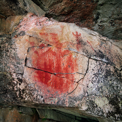 Rock Art Finland Kolmiköytisienvuori Ruokolahti