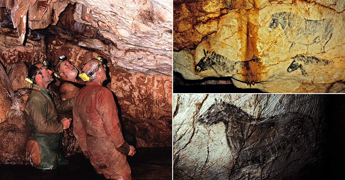 cosquer cave art paintings