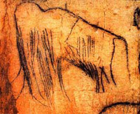 mammoth rock painting