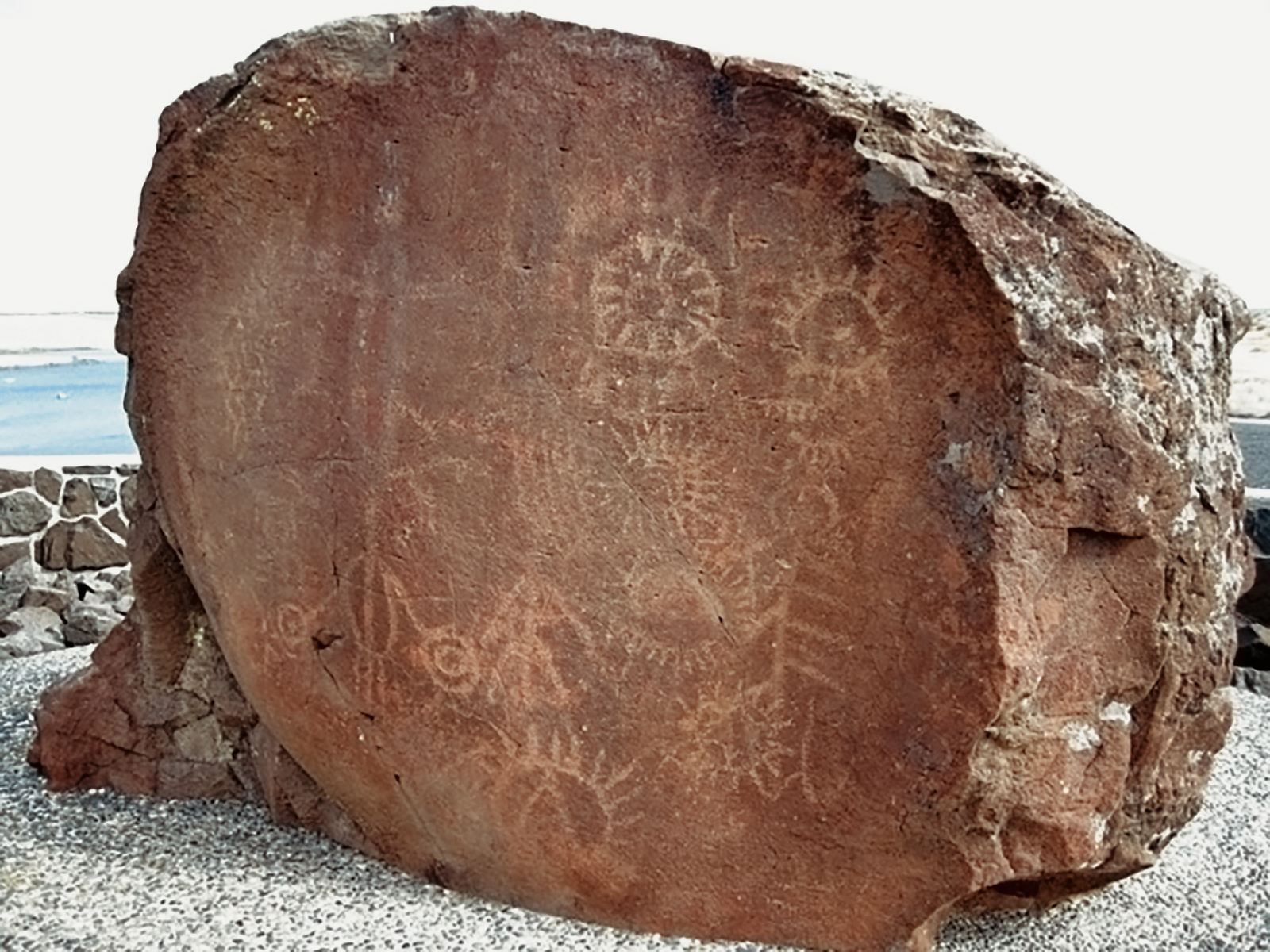 Oregon Territory America Rock Art Petroglyphs Pictographs
