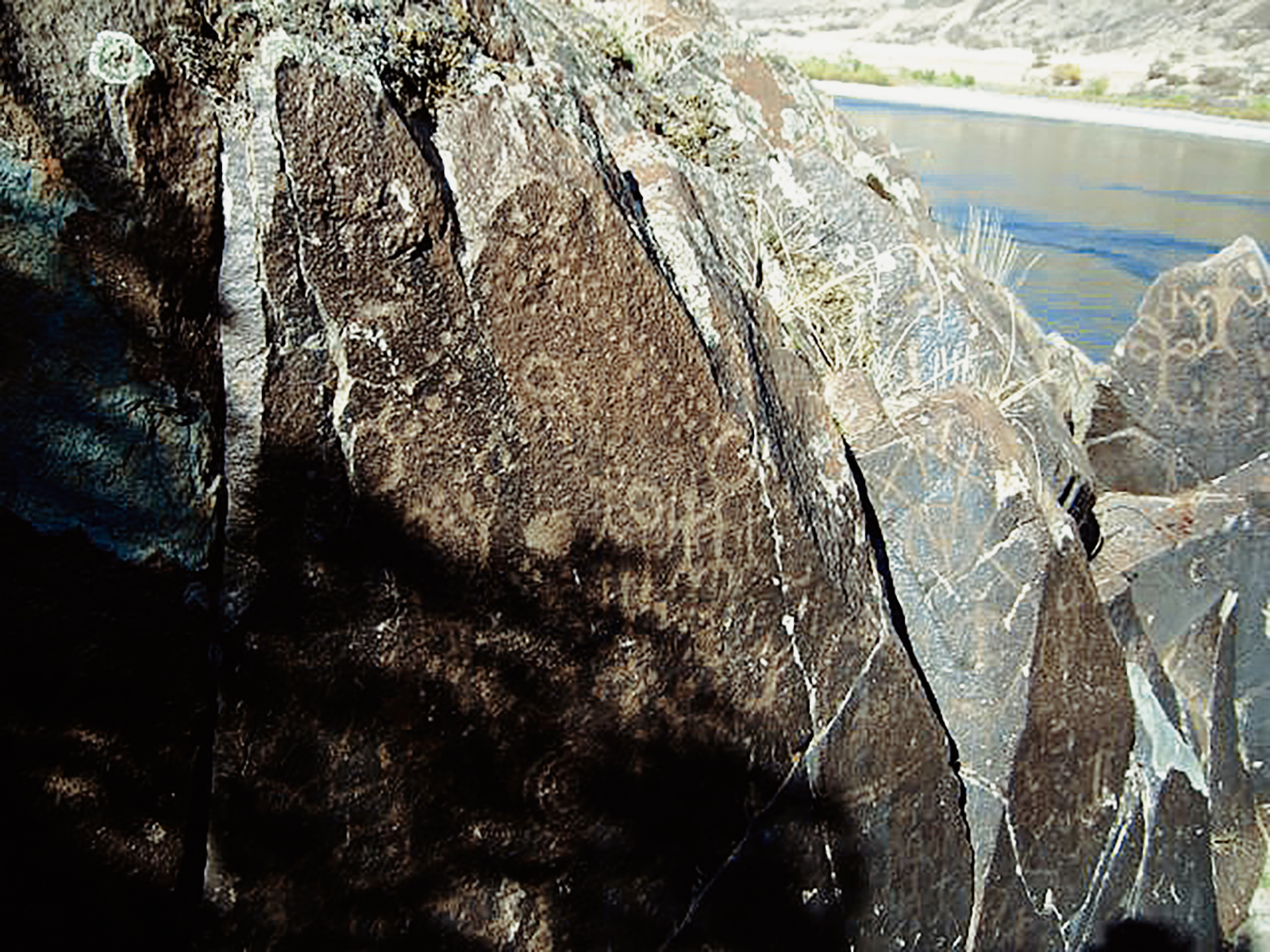 Oregon Territory America Rock Art Petroglyphs Pictographs