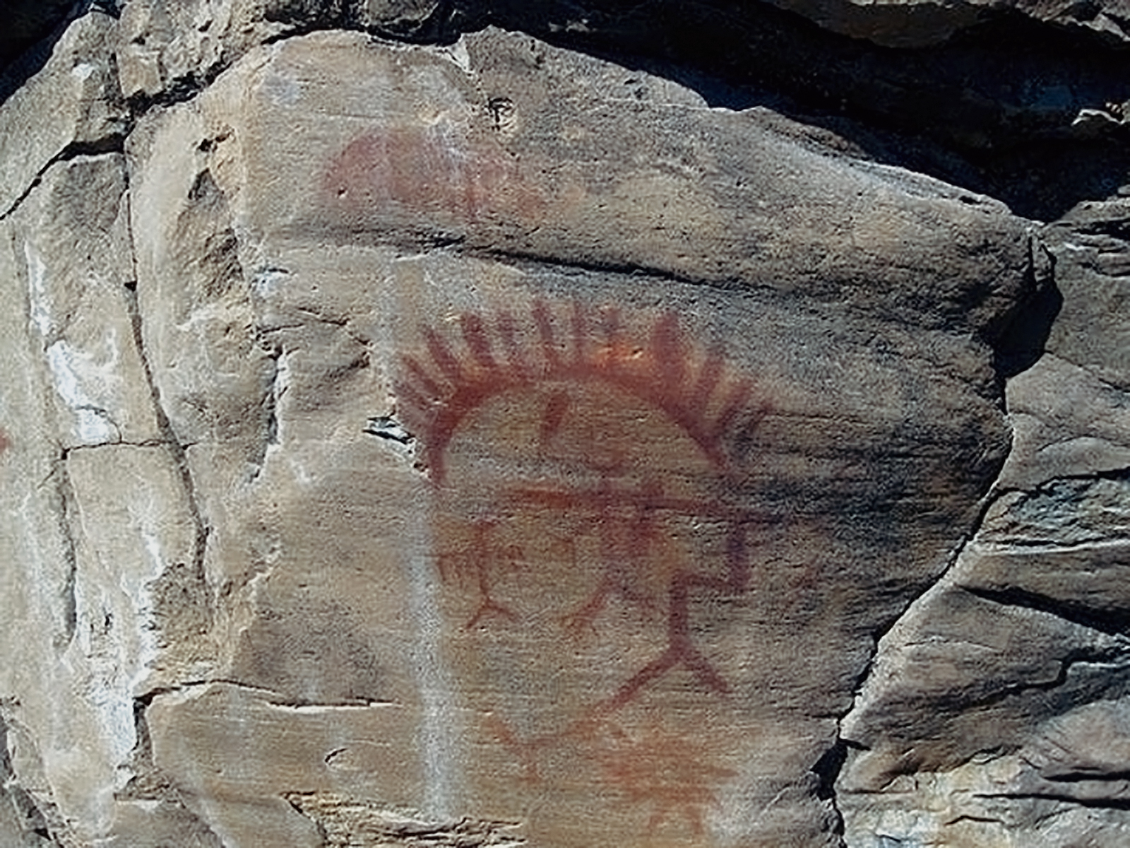 Oregon Territory America Rock Art Petroglyphs Pictographs